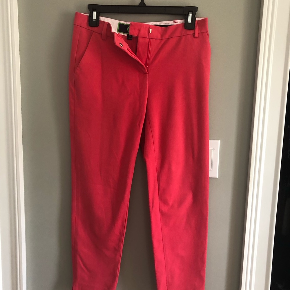 C. Wonder cropped straight leg pants
